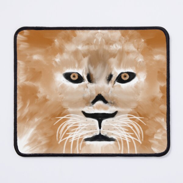 Item preview, King of the jungle lion face designed and sold by MsArtyCrafts.