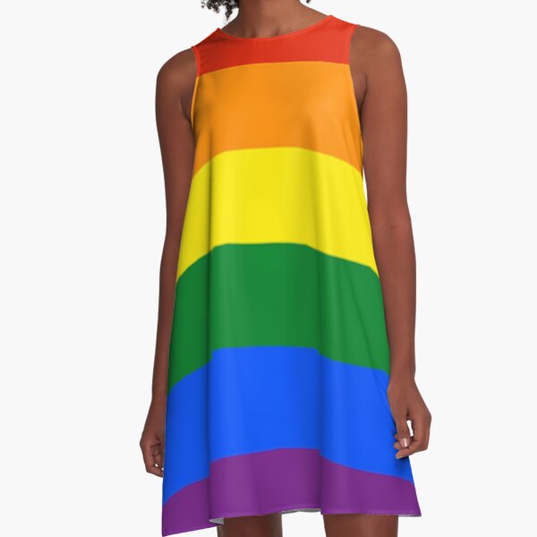 pride flag dress