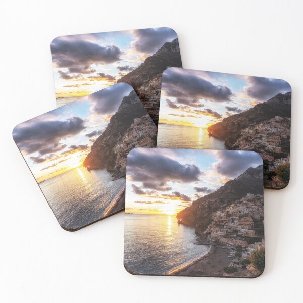Item preview, Positano Amalfi Coast Sunset View designed and sold by aaronchoi.