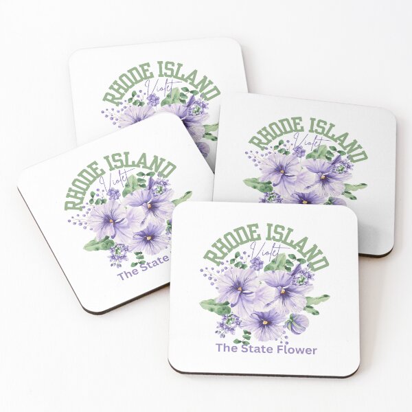 Item preview, Rhode Island State Flower Violet Classic T-shirt Sticker designed and sold by ThinkNature!.