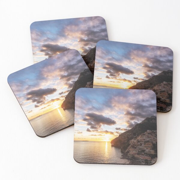 Item preview, Positano Amalfi Coast Sunset View designed and sold by aaronchoi.