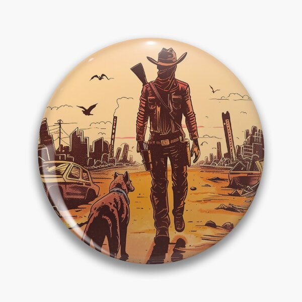Artikelvorschau, Wasteland-Shirt entworfen und verkauft von StickersPort.