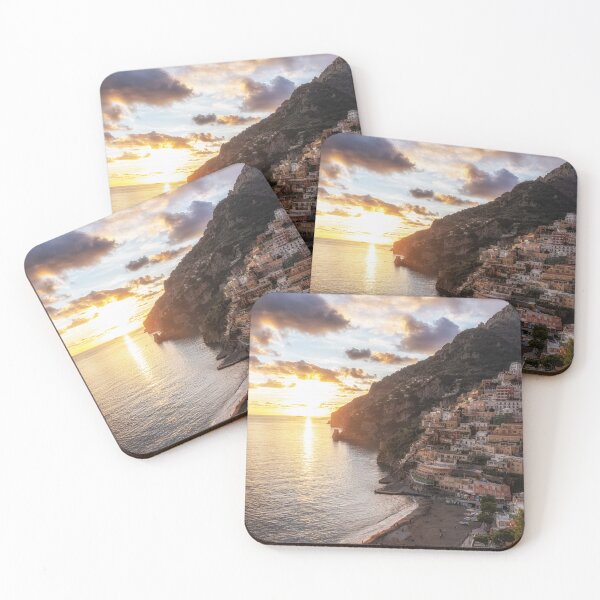 Item preview, Positano Amalfi Coast Sunset View designed and sold by aaronchoi.
