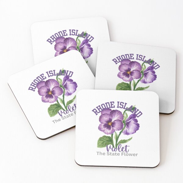 Item preview, Rhode Island State Flower Violet Classic T-shirt Sticker designed and sold by ThinkNature!.