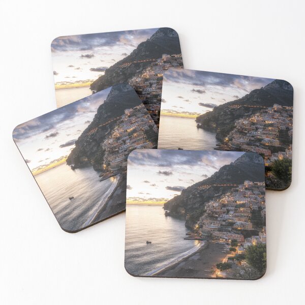 Item preview, Positano Amalfi Coast Sunset View designed and sold by aaronchoi.