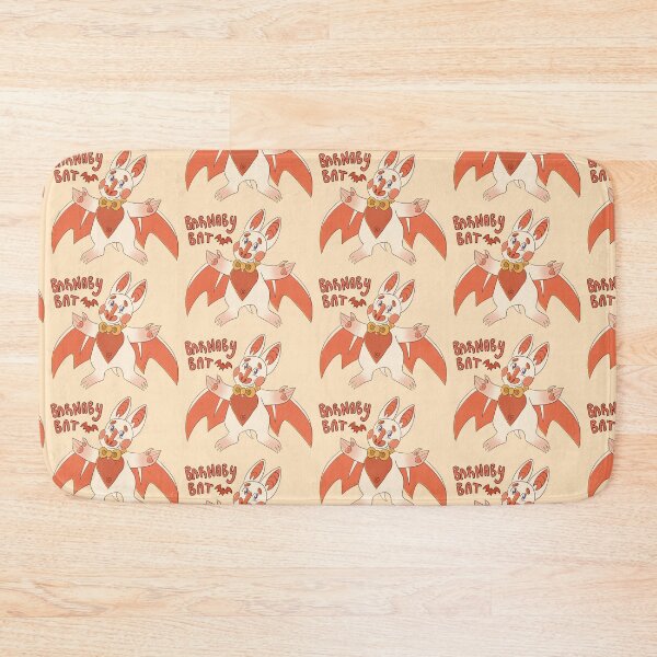 Item preview, Barnaby the Cute Honduran White Bat (w/ Text) designed and sold by skybluekitty.