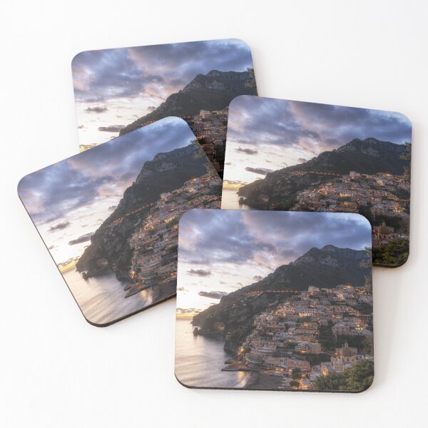 Item preview, Positano Amalfi Coast Sunset View designed and sold by aaronchoi.