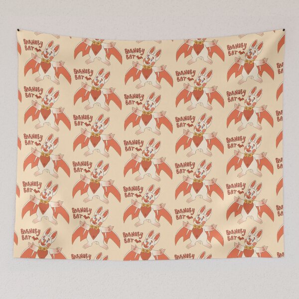 Item preview, Barnaby the Cute Honduran White Bat (w/ Text) designed and sold by skybluekitty.