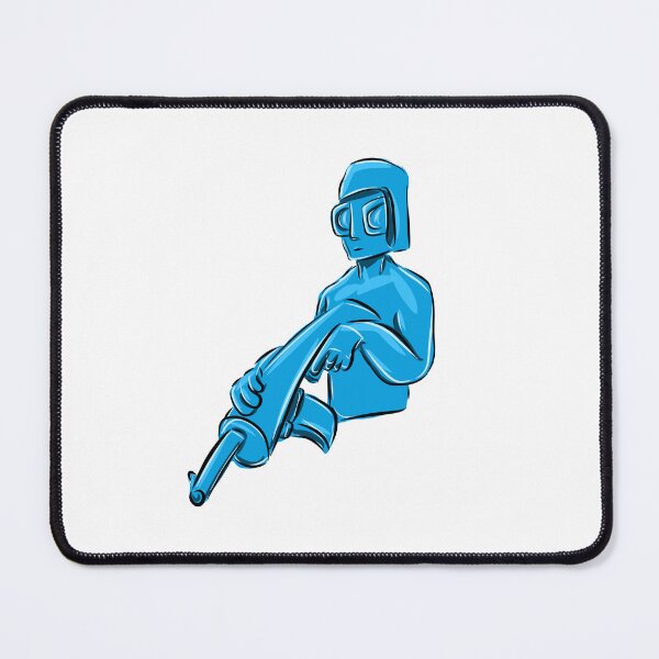 Item preview, Blue Gunman designed and sold by Stipper Store.