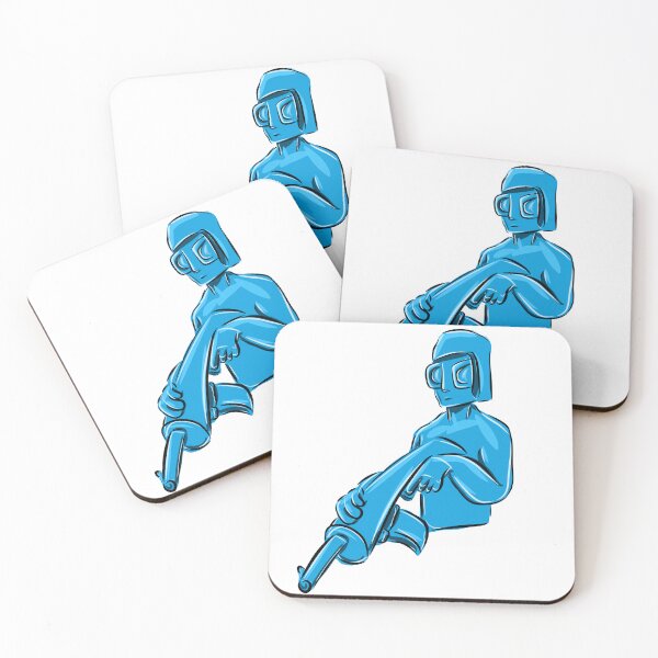 Item preview, Blue Gunman designed and sold by Stipper Store.