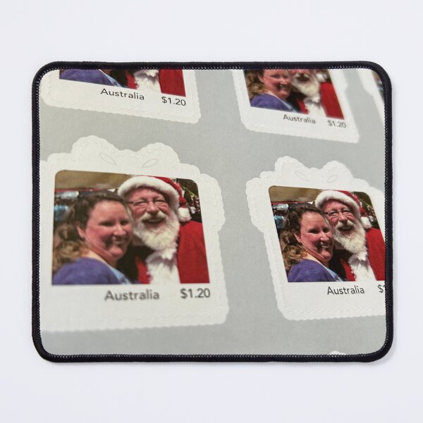 Item preview, Flavin Santa Stamps designed and sold by FlavinComedy.