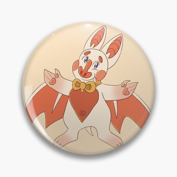 Item preview, Barnaby the Cute Honduran White Bat designed and sold by skybluekitty.