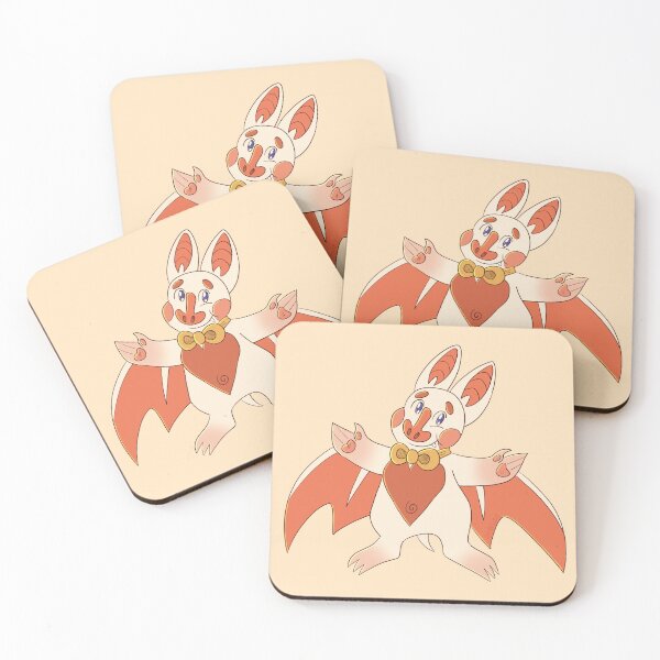 Item preview, Barnaby the Cute Honduran White Bat designed and sold by skybluekitty.