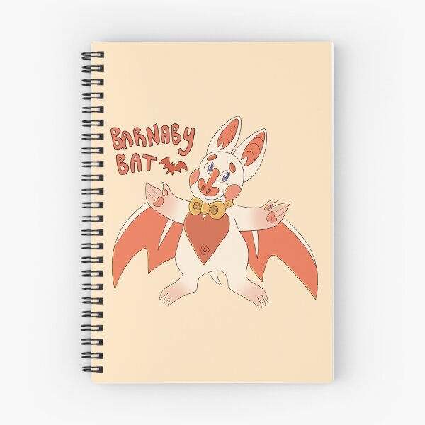 Item preview, Barnaby the Cute Honduran White Bat (w/ Text) designed and sold by skybluekitty.