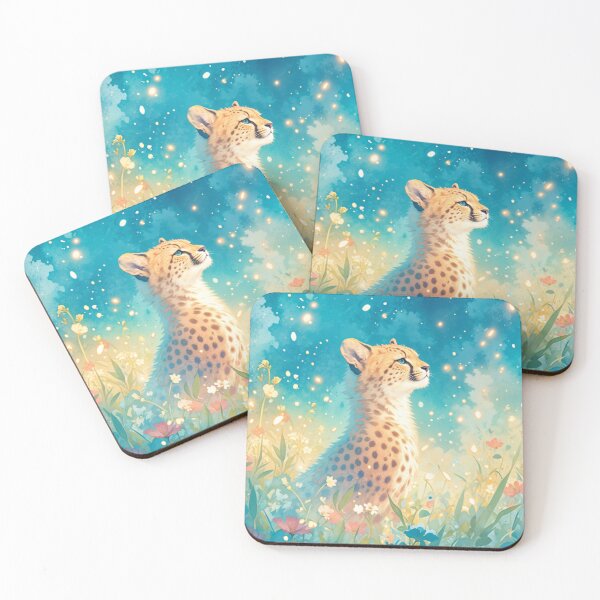 Item preview, Stunning Cheetah Among Wildflowers designed and sold by AshiraCreations.