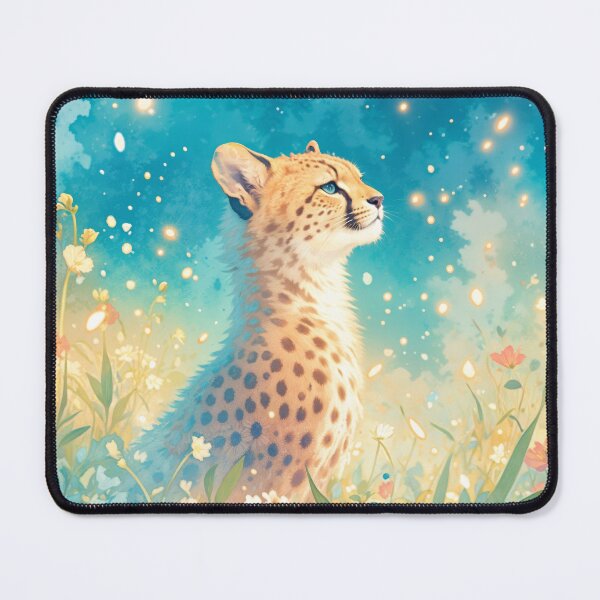 Item preview, Stunning Cheetah Among Wildflowers designed and sold by AshiraCreations.