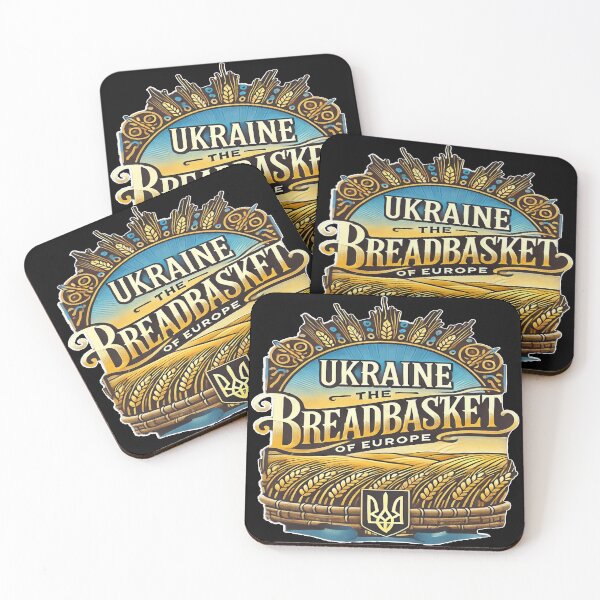 Item preview, Ukraine - The Breadbasket of Europe | Wheat & Agriculture Inspired Art designed and sold by Michael van der Hoorn.