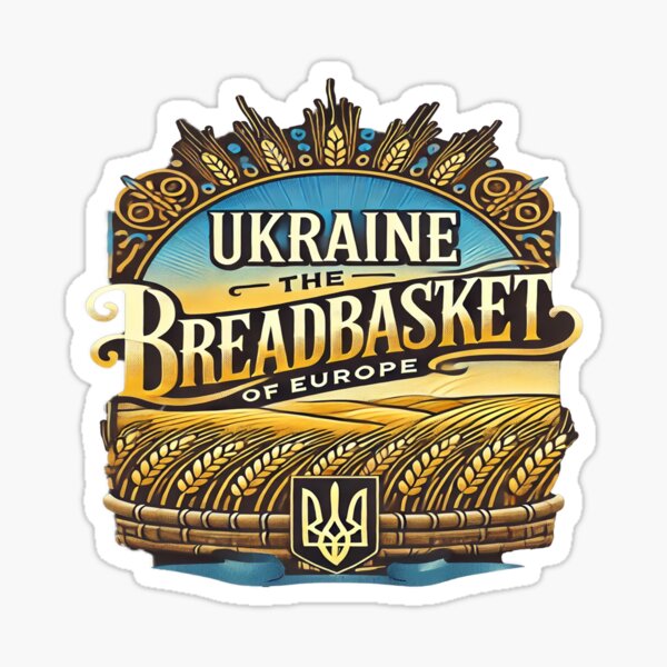 Aperçu de l'œuvre L'Ukraine, le grenier de l'Europe | Art inspiré par le blé et l'agriculture créée et vendue par Michael van der Hoorn.