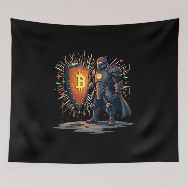 Item preview, Bitcoin Titan The Colossus of Crypto Power designed and sold by RadDeck.