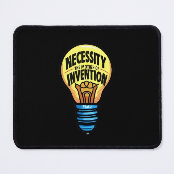 Item preview, Necessity is the Mother of Invention - Plato designed and sold by Myra365Art.
