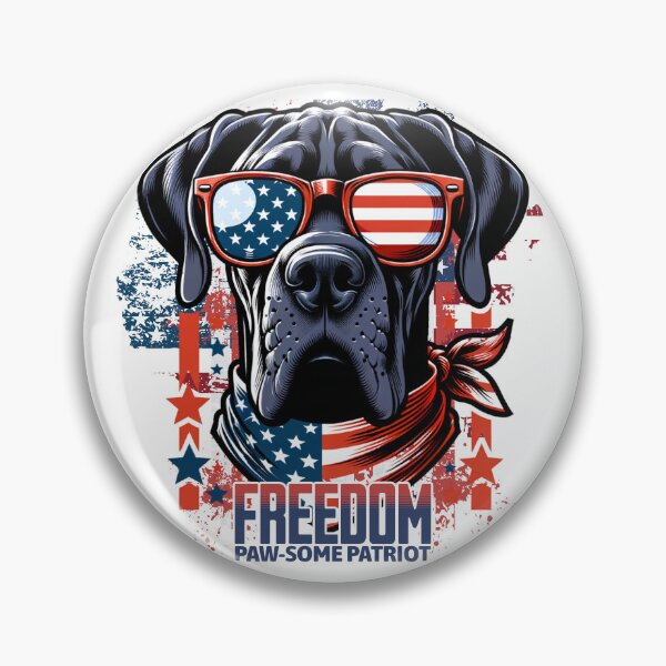 Item preview, Freedom Pawtriot : Paw-some Great Dane designed and sold by Eksama Design.