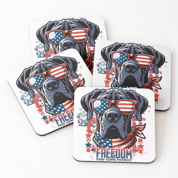 Item preview, Freedom Pawtriot : Paw-some Great Dane designed and sold by Eksama Design.