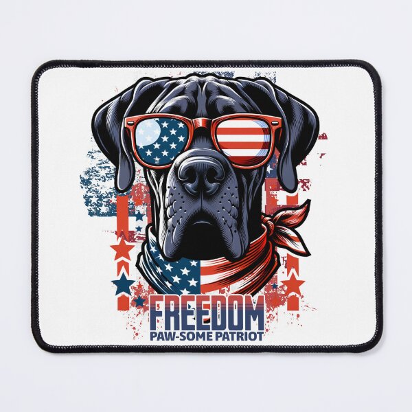 Item preview, Freedom Pawtriot : Paw-some Great Dane designed and sold by Eksama Design.
