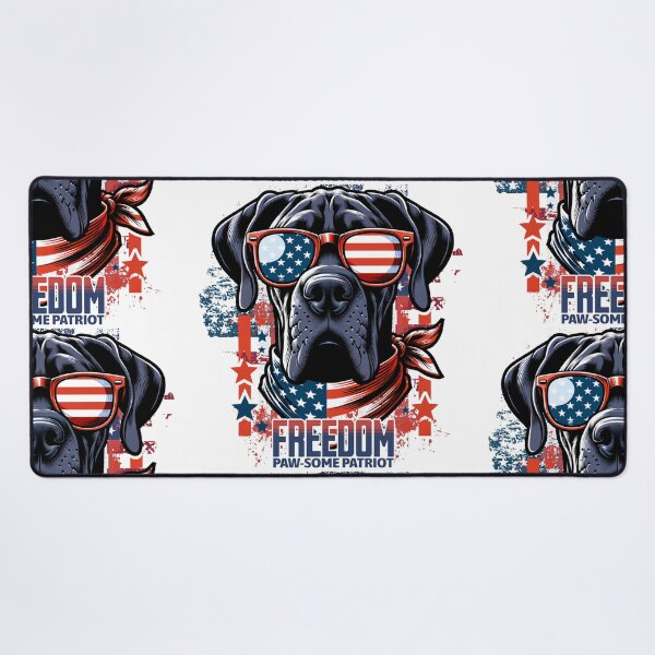 Item preview, Freedom Pawtriot : Paw-some Great Dane designed and sold by Eksama Design.