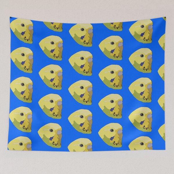 Item preview, Green and yellow parakeet/ budgie  designed and sold by LeahcarsArt.