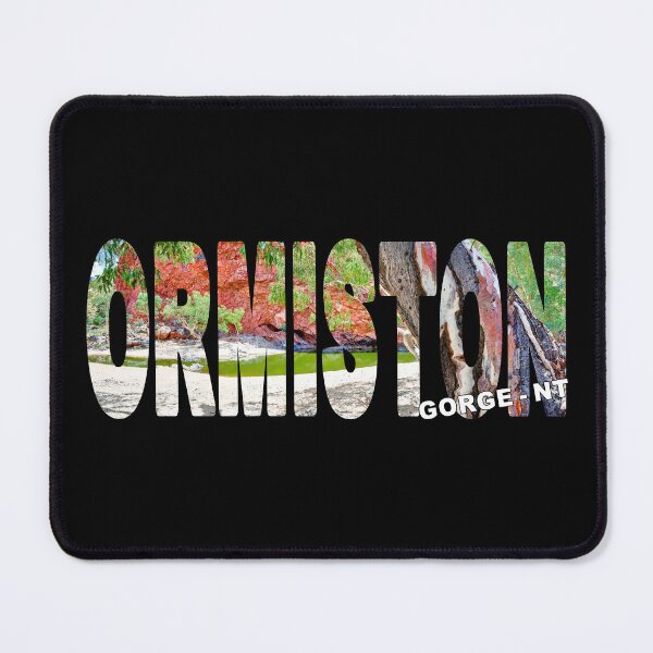 Item preview, ORMISTON Gorge NT - Australia Outback Waterhole Ancient Gum designed and sold by Adam Gormley.