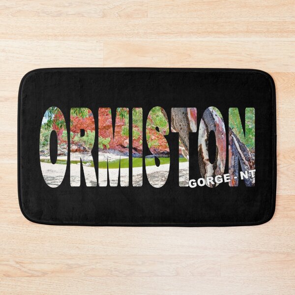 Item preview, ORMISTON Gorge NT - Australia Outback Waterhole Ancient Gum designed and sold by Adam Gormley.