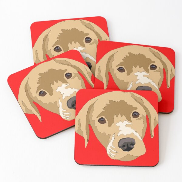 Item preview, Yellow lab puppy designed and sold by LeahcarsArt.