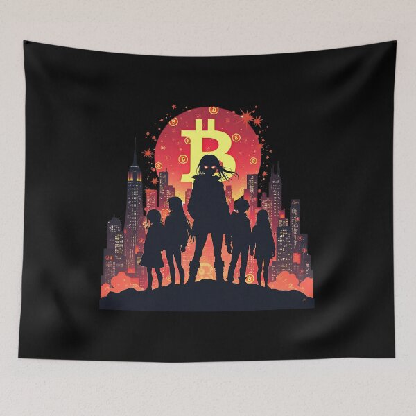 Item preview, The Bitcoin Phoenix Rising from Financial Ruins designed and sold by RadDeck.