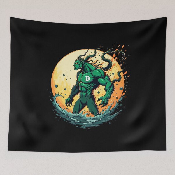 Item preview, Bitcoin Anubis The Guardian of Crypto Afterlife designed and sold by RadDeck.