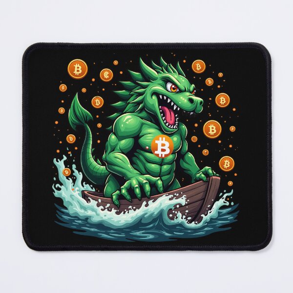 Item preview, Bitcoin Berserker Unleashing Crypto Chaos designed and sold by RadDeck.