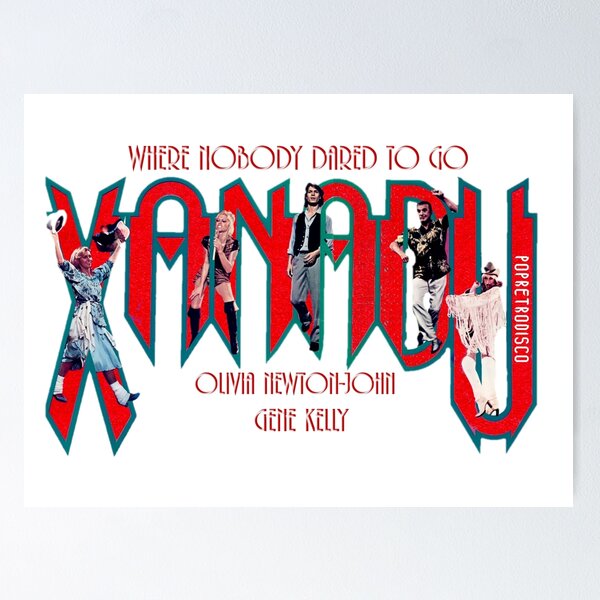 Item preview, Xanadu - Olivia Newton-John - Gene Kelly  - By PopRetroDisco designed and sold by popretrodisco.