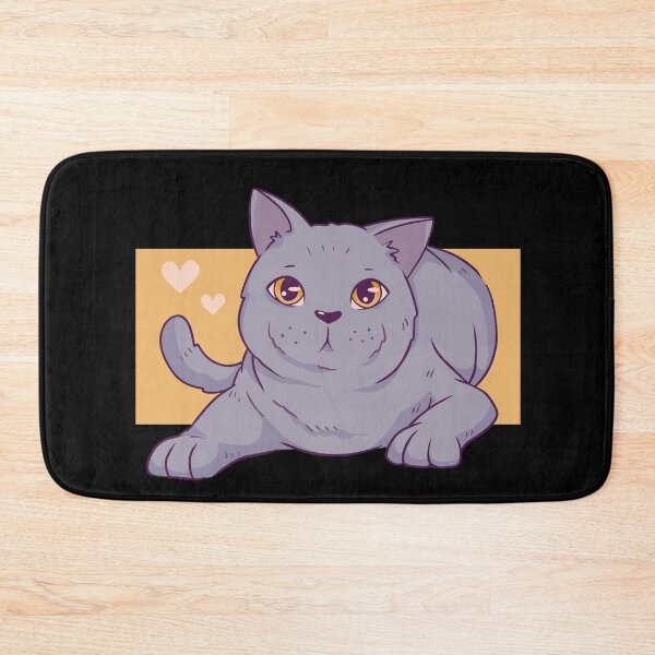 Item preview, Relaxed British Shorthair Cat Lying Down designed and sold by TurtleDojo.