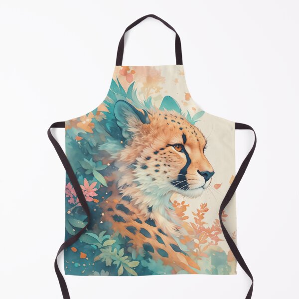 Item preview, The Majestic Cheetah in Bloom designed and sold by AshiraCreations.
