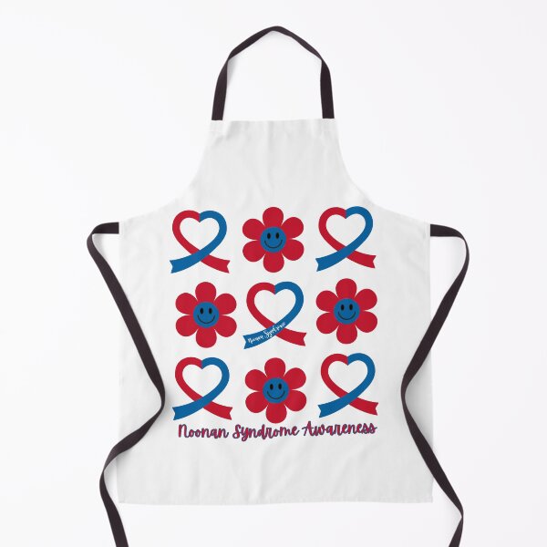 Item preview, Noonan Syndrome Awareness Heart Ribbon Flowers designed and sold by BeansHotTees.