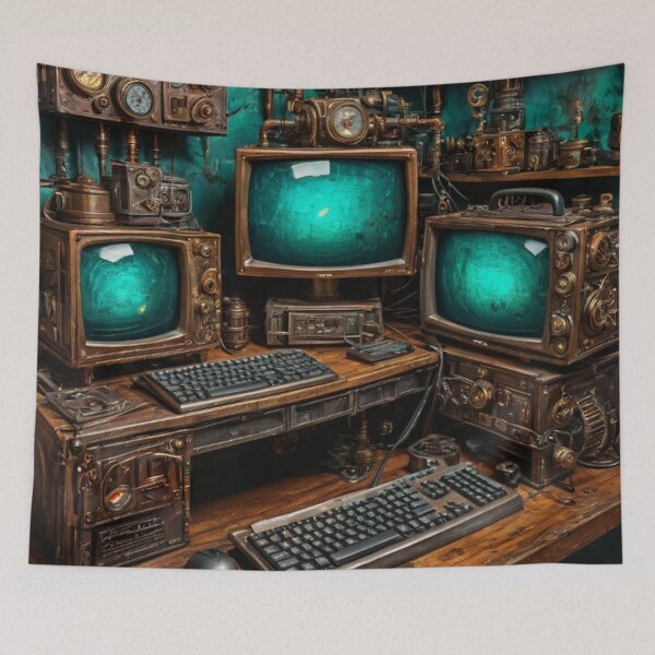 Item preview, Steampunk Computer Monitors designed and sold by TheDarkWardrobe.
