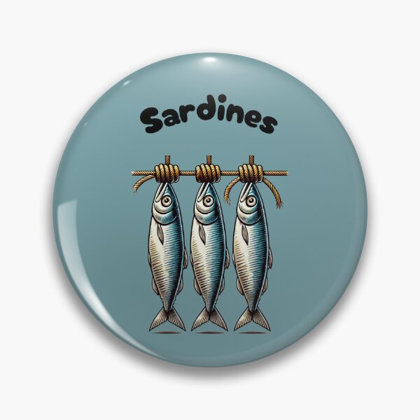 Item preview, Hanging Sardines for Protection designed and sold by BobArtGallery.