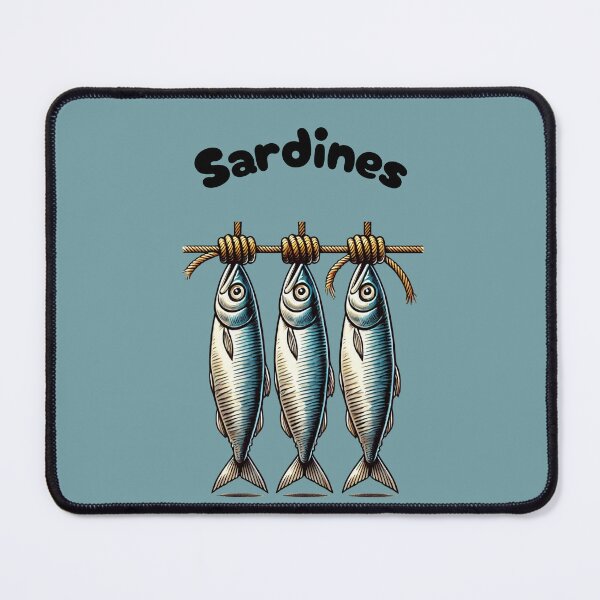 Item preview, Hanging Sardines for Protection designed and sold by BobArtGallery.