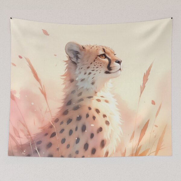 Item preview, Cheetah in the Breeze of Nature designed and sold by AshiraCreations.