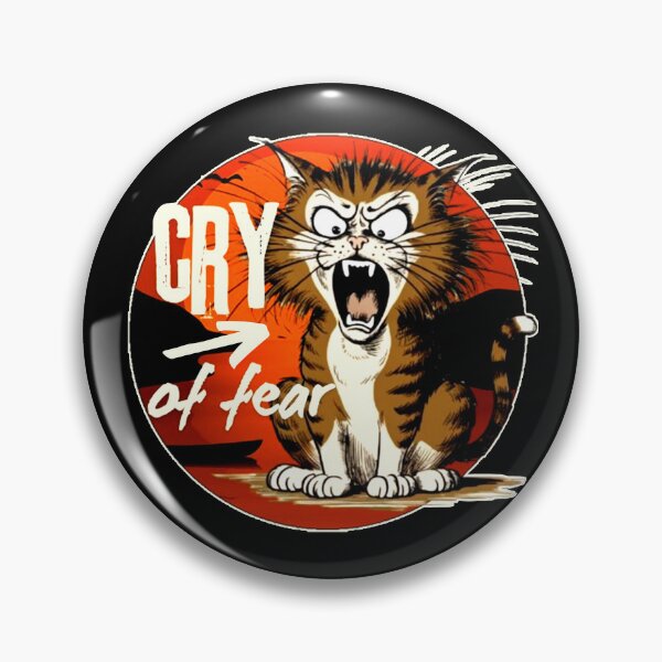 Item preview, Cry of Fear Graphic Scary Cat Stray Pet designed and sold by jteart.