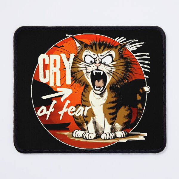 Item preview, Cry of Fear Graphic Scary Cat Stray Pet designed and sold by jteart.