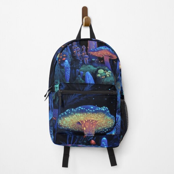 Item preview, Luminous Forest: Bioluminescent Mushroom Wonderland at Twilight designed and sold by chi3-jp.