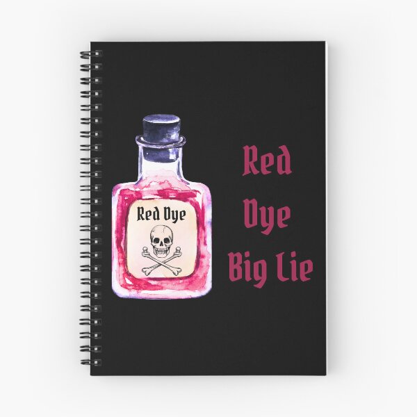 Item preview, Red Dye Warning: Big Lie Exposed designed and sold by CraftyrCreator.
