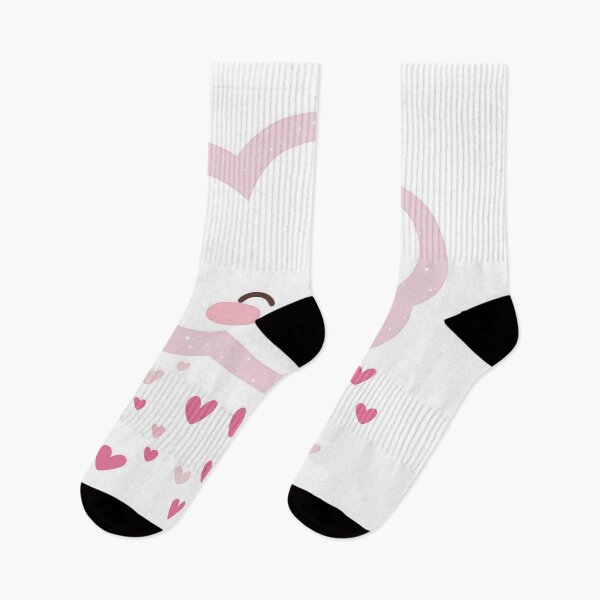 Artikelvorschau, Valentinstag Kawaii Kunst von süßen Wolken mit Herzregen, roten Herzen entworfen und verkauft von TheRedPixels.