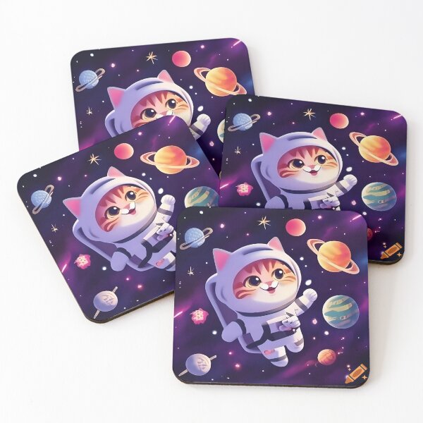 Item preview, Cosmic Kitty Adventure designed and sold by nav2107.