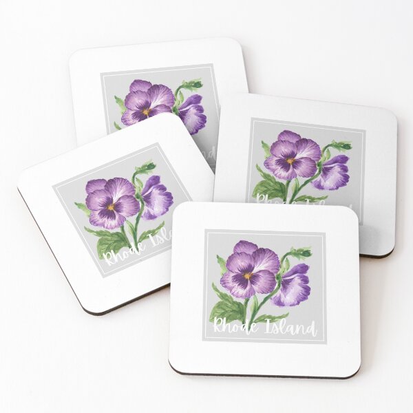 Item preview, Rhode Island State Flower Violet Classic T-shirt Sticker designed and sold by ThinkNature!.